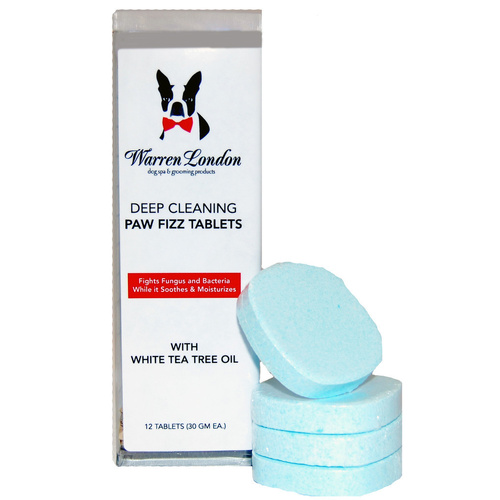 Warren London Deep Cleaning Paw Fizz Tablets Pack 12
